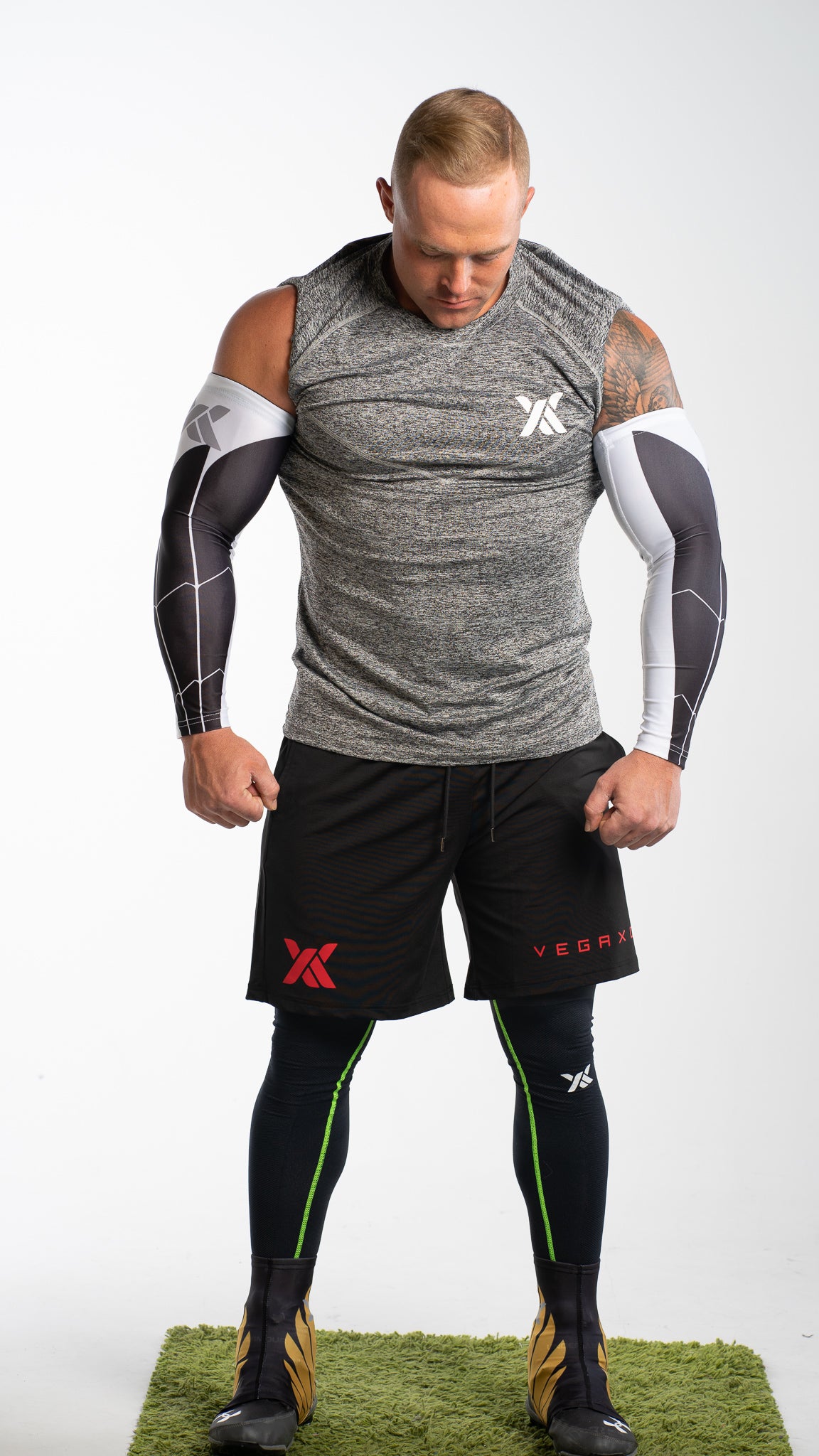 Series One Speed Compression Sleeves (Black Wing Edition) - Vega XO